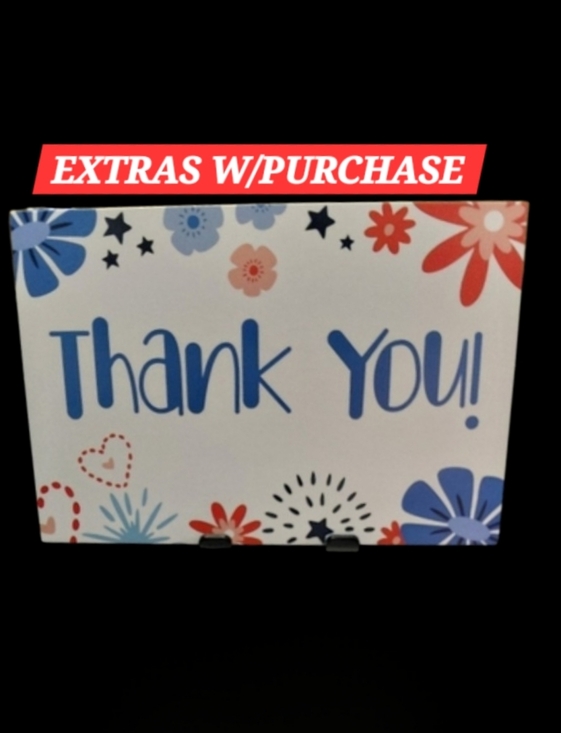 Shipping Supplies Other - 25ct. 4x6 Fireworks Floral Thank You Cards ✨️PRICE FIRM✨️